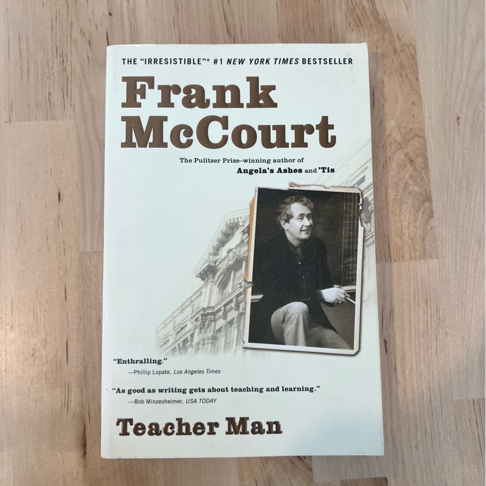 📚BUY 2 GET 1 FREE‎ Teacher Man by Frank McCourt